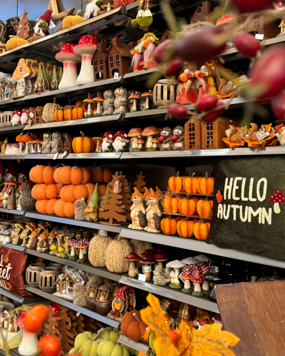Sfeervolle herfstdecoratie bij bijSTOX