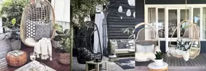 Tuintrend: De hangstoel Tuintrend: De hangstoel
