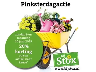 Pinksterdag actie!