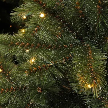 Forest Frosted | Groen met lampjes | H215 cm - afbeelding 2