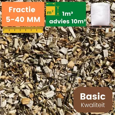 Houtsnippers Basic 1m3 bestellen?