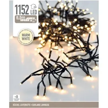 Kerstverlichting | 1152 LED | 8,5 meter | warm white
