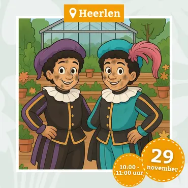 Pietenmiddag Heerlen 29 november 10:00 tot 11:00