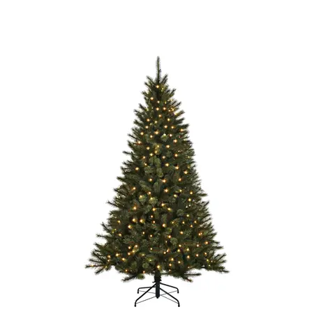 Toronto  kunstkerstboom | Groen met lampjes | H185 cm - afbeelding 1