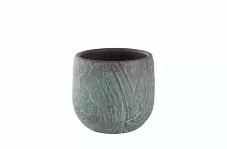 TS Collection Pot Evi antiq bronze D15 H13
