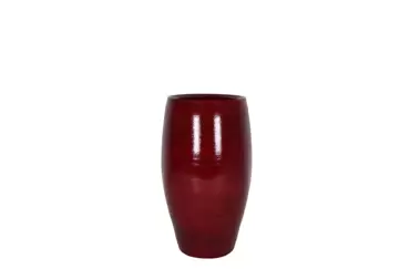 TS Collection Pot hoog Cresta donkerrood D20 H30
